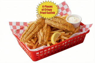 Southern-fried Farm-raised Catfish